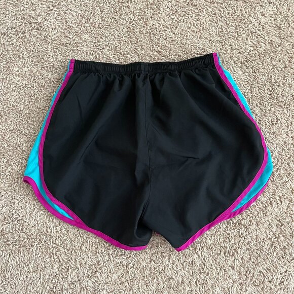 Nike Tempo Athletic Shorts • Size X-Small • Black/Blue/Magenta Purple - Picture 3 of 5